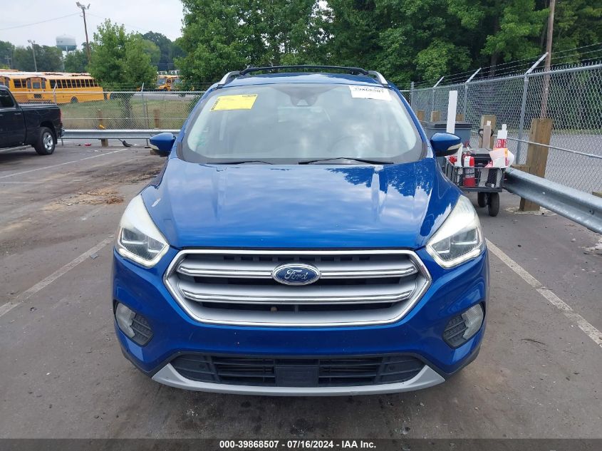 2017 Ford Escape Titanium VIN: 1FMCU0J99HUA75049 Lot: 39868507