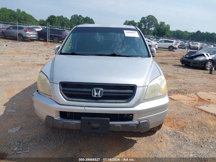 2004 Honda Pilot Exl VIN: 2HKYF186X4H575828 Lot: 39868527
