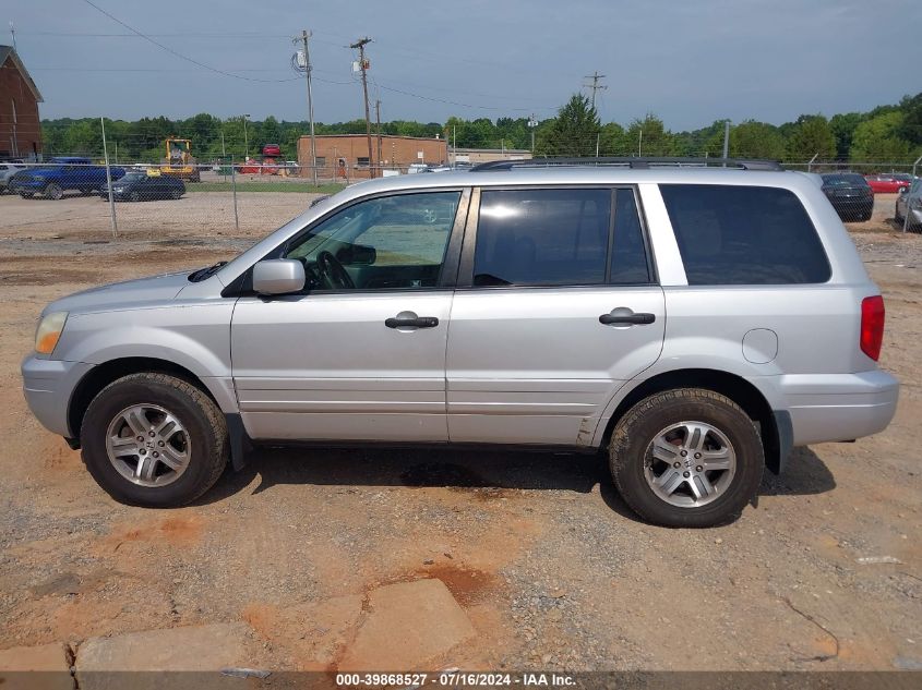 2004 Honda Pilot Exl VIN: 2HKYF186X4H575828 Lot: 39868527