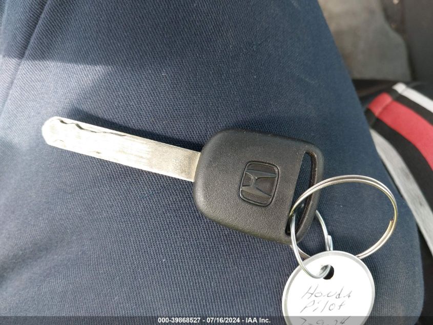 2004 Honda Pilot Exl VIN: 2HKYF186X4H575828 Lot: 39868527