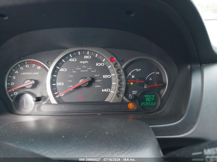 2004 Honda Pilot Exl VIN: 2HKYF186X4H575828 Lot: 39868527