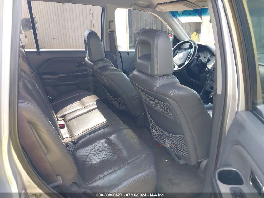 2004 Honda Pilot Exl VIN: 2HKYF186X4H575828 Lot: 39868527