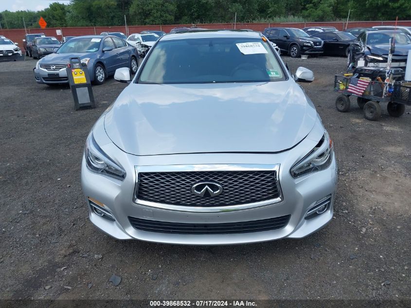 2016 Infiniti Q50 2.0T Premium VIN: JN1CV7AR4GM251131 Lot: 39868532