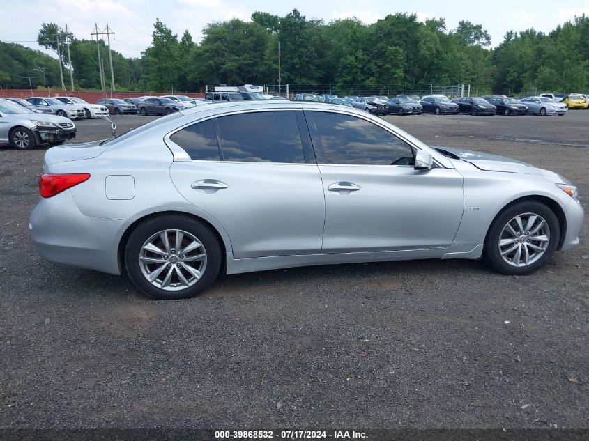 2016 Infiniti Q50 2.0T Premium VIN: JN1CV7AR4GM251131 Lot: 39868532