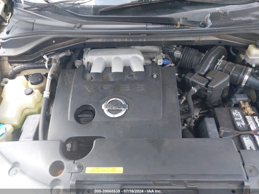 JN8AZ08W45W408884 2005 Nissan Murano Sl