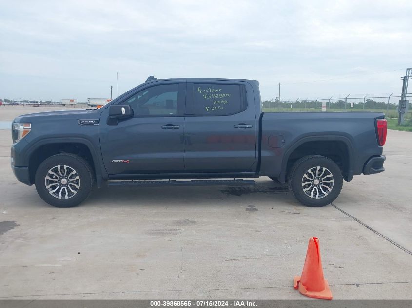 2021 GMC Sierra 1500 4Wd Short Box At4 VIN: 1GTP9EEDXMZ302832 Lot: 39868565