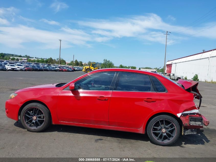 2008 Subaru Impreza 2.5I VIN: JF1GE61638G503987 Lot: 39868588