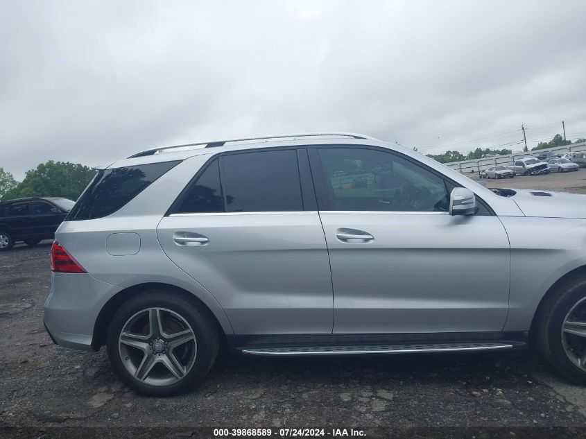 2016 Mercedes-Benz Gle 350 VIN: 4JGDA5JB6GA709026 Lot: 39868589