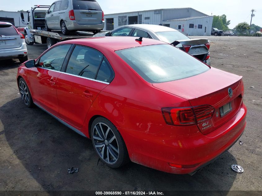 2014 Volkswagen Jetta Gli Autobahn VIN: 3VW4S7AJ2EM208636 Lot: 39868590