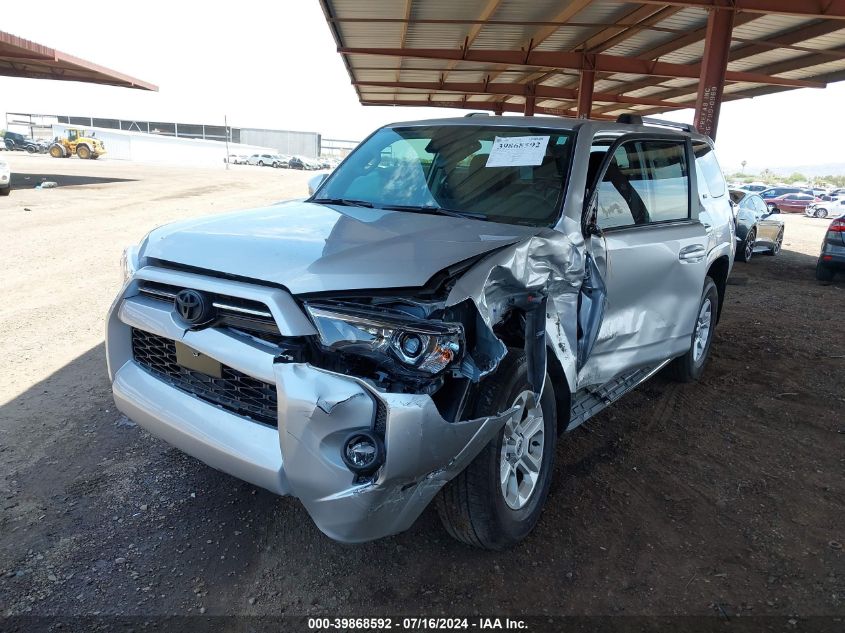 2023 Toyota 4Runner Sr5 VIN: JTEEU5JR5P5302851 Lot: 39868592