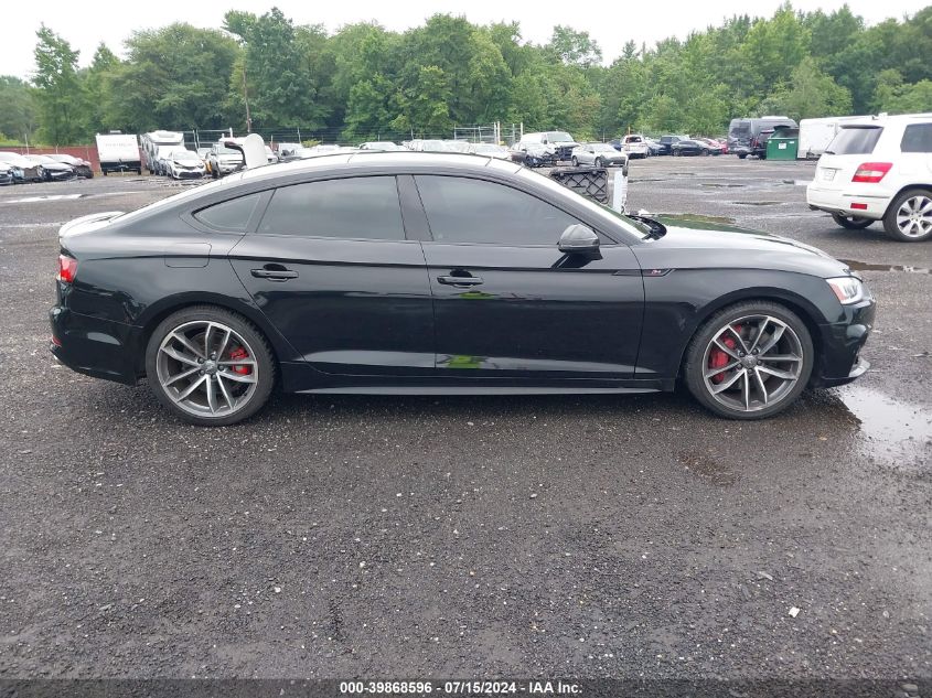 2018 Audi S5 3.0T Premium Plus VIN: WAUC4CF57JA085482 Lot: 39868596