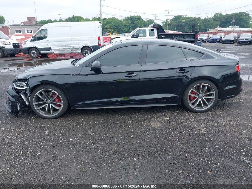 2018 Audi S5 3.0T Premium Plus VIN: WAUC4CF57JA085482 Lot: 39868596