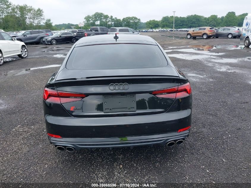 2018 Audi S5 3.0T Premium Plus VIN: WAUC4CF57JA085482 Lot: 39868596