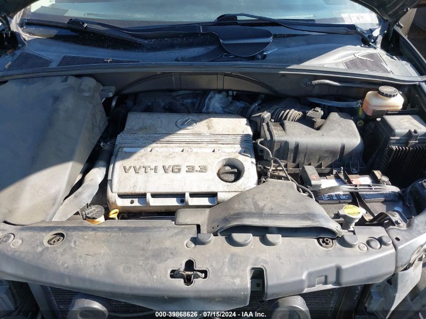 2004 Lexus Rx 330 VIN: JTJGA31U340034404 Lot: 39868626