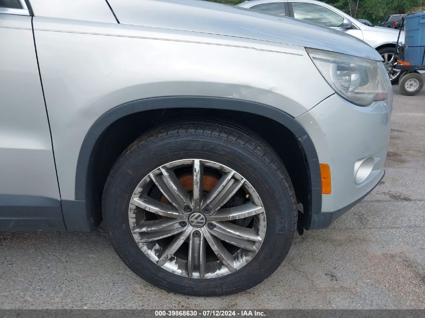 2010 Volkswagen Tiguan Sel VIN: WVGBV9AX9AW500274 Lot: 39868630