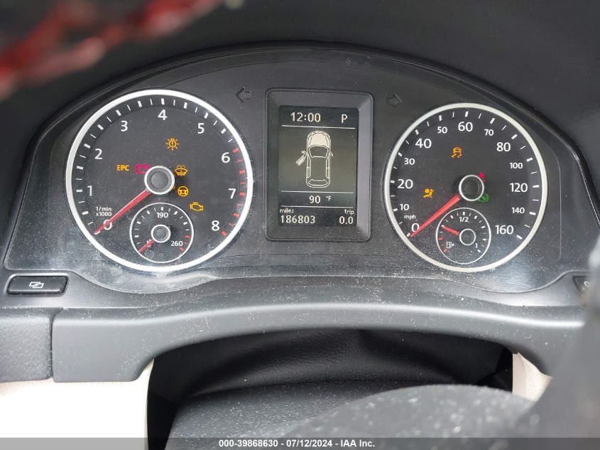 2010 Volkswagen Tiguan Sel VIN: WVGBV9AX9AW500274 Lot: 39868630