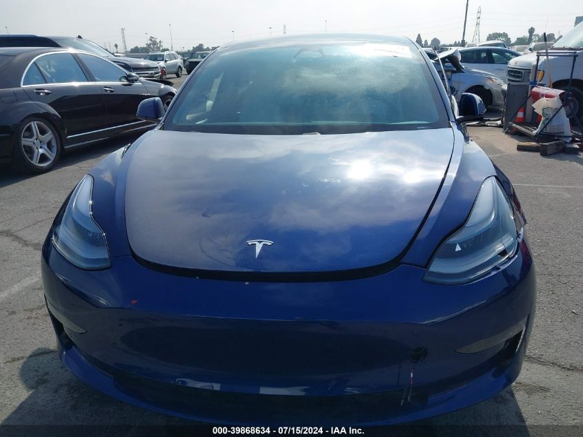 2021 Tesla Model 3 Performance Dual Motor All-Wheel Drive VIN: 5YJ3E1EC2MF020300 Lot: 39868634