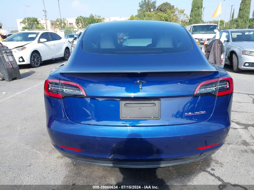 2021 Tesla Model 3 Performance Dual Motor All-Wheel Drive VIN: 5YJ3E1EC2MF020300 Lot: 39868634