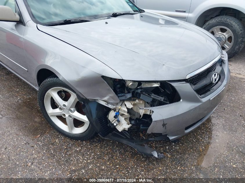 2006 Hyundai Sonata Gls V6/Lx V6 VIN: 5NPEU46F96H023429 Lot: 39868677