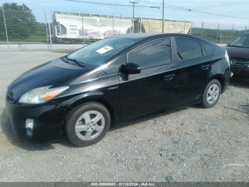 JTDKN3DU0B0254738 | 2011 TOYOTA PRIUS