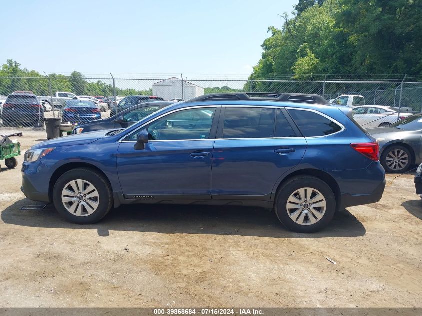 2019 Subaru Outback 2.5I Premium VIN: 4S4BSAFC7K3200882 Lot: 39868684