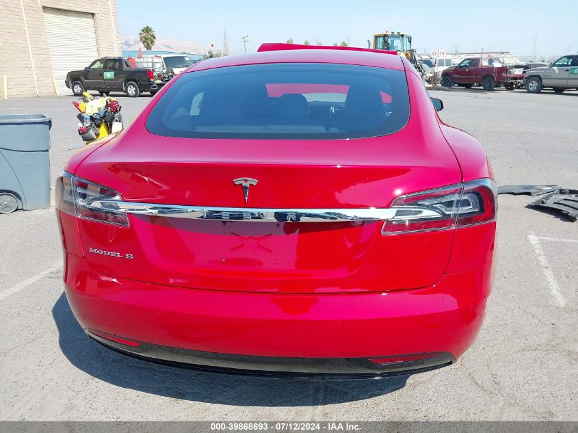 2016 Tesla Model S 60D/70D/75D/85D/90D VIN: 5YJSA1E2XGF171372 Lot: 39868693