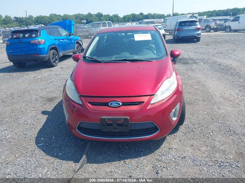 2013 Ford Fiesta Titanium VIN: 3FADP4FJXDM192511 Lot: 39868694