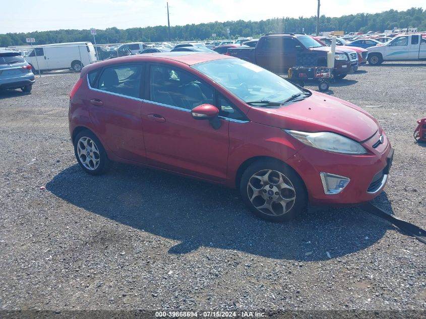 2013 Ford Fiesta Titanium VIN: 3FADP4FJXDM192511 Lot: 39868694