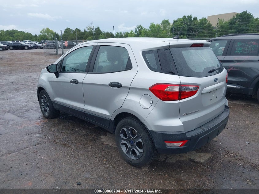 2019 FORD ECOSPORT S - MAJ3S2FE8KC277959