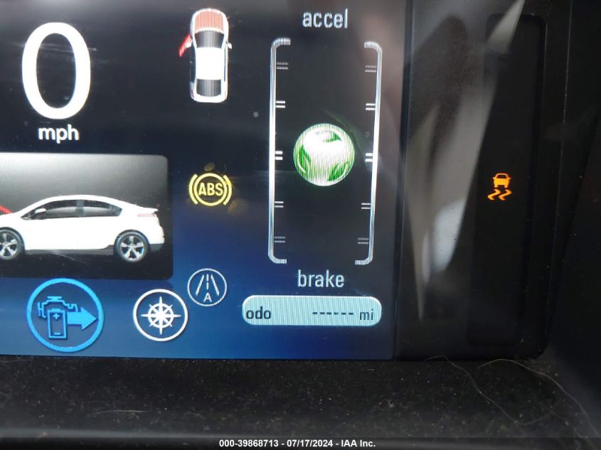 2014 Chevrolet Volt VIN: 1G1RA6E42EU117073 Lot: 39868713