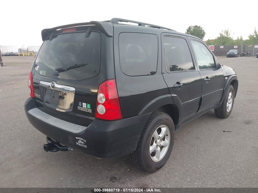 2006 Mazda Tribute S VIN: 4F2CZ06176KM28566 Lot: 39868719