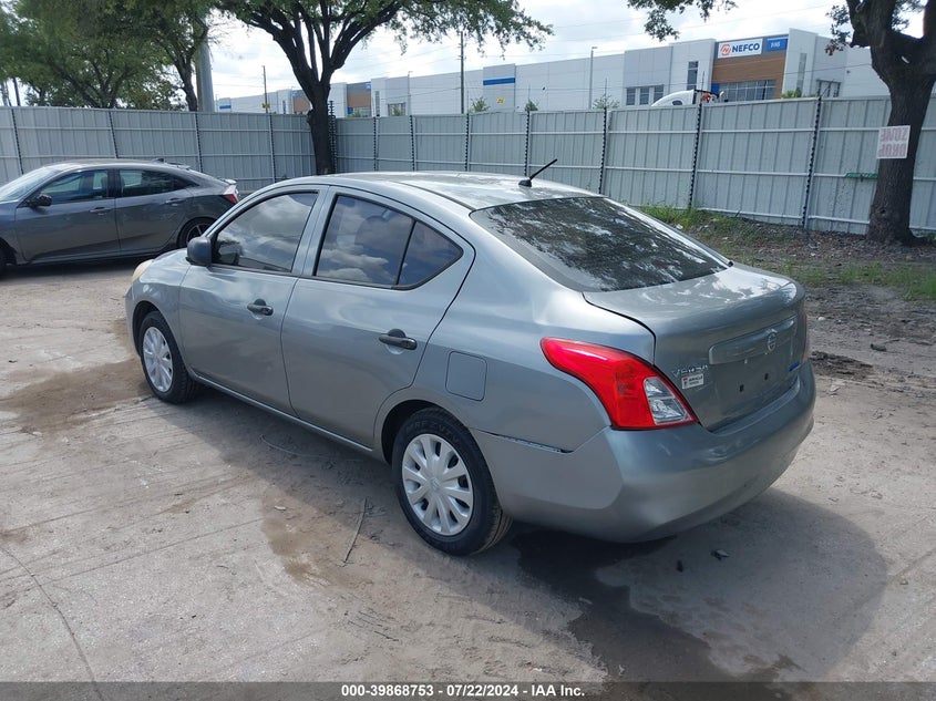 2012 Nissan Versa 1.6 S VIN: 3N1CN7APXCL877351 Lot: 39868753