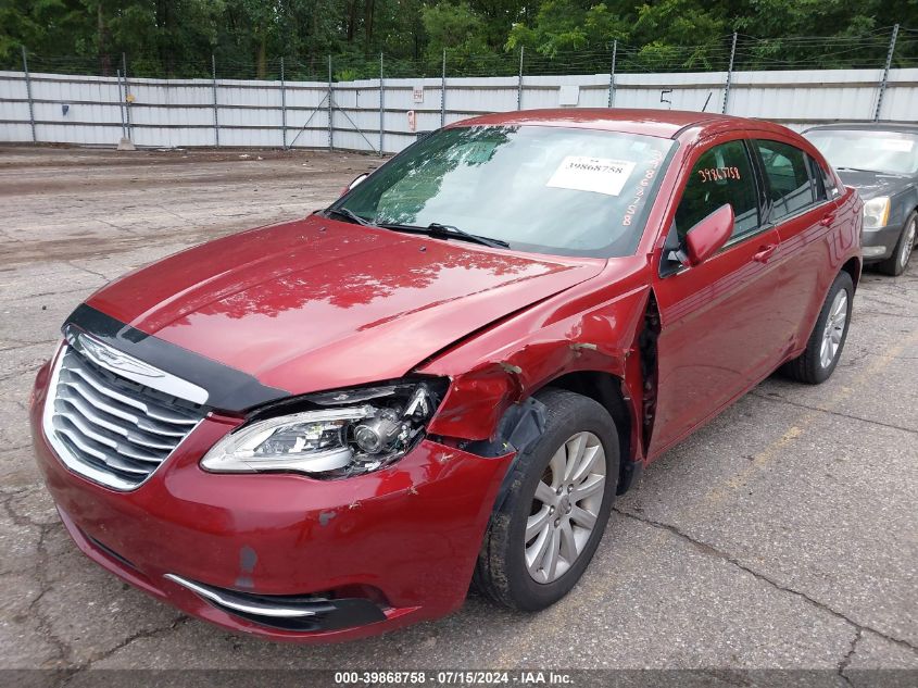 2013 Chrysler 200 Touring VIN: 1C3CCBBB9DN763551 Lot: 39868758