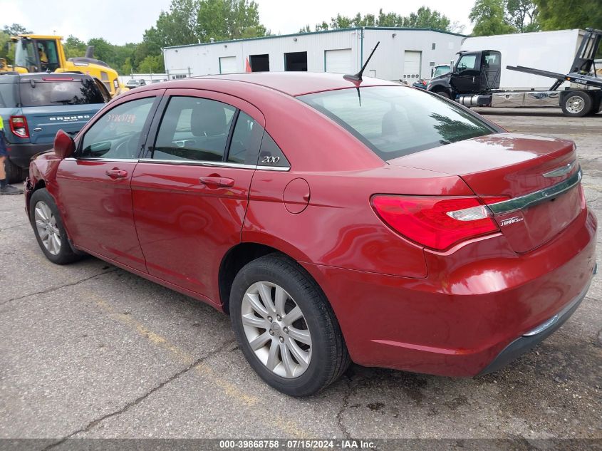 2013 Chrysler 200 Touring VIN: 1C3CCBBB9DN763551 Lot: 39868758