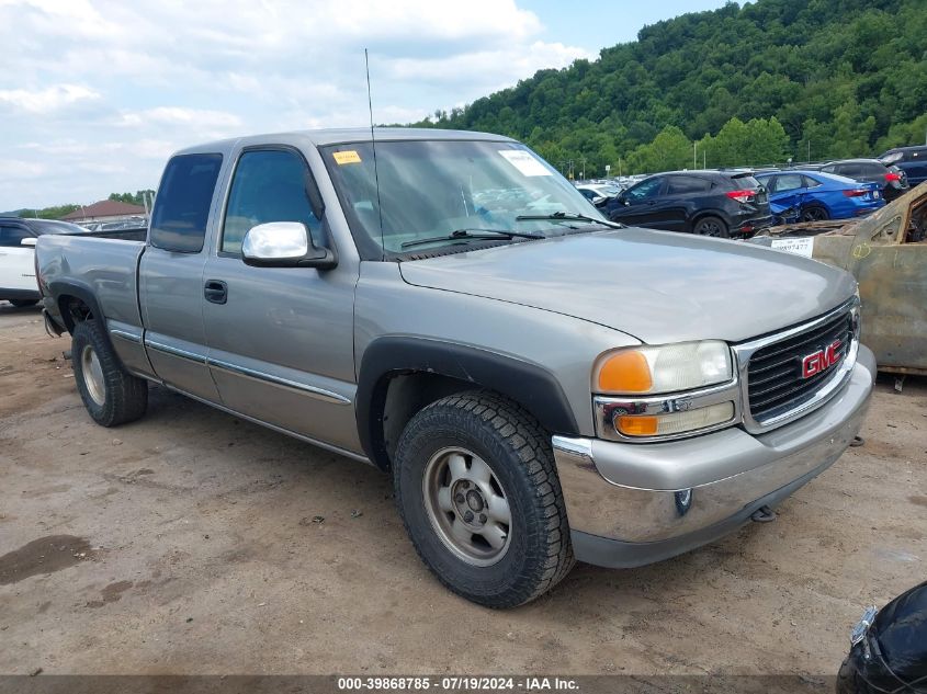 2000 GMC Sierra 1500 Sle VIN: 2GTEK19V4Y1254900 Lot: 39868785