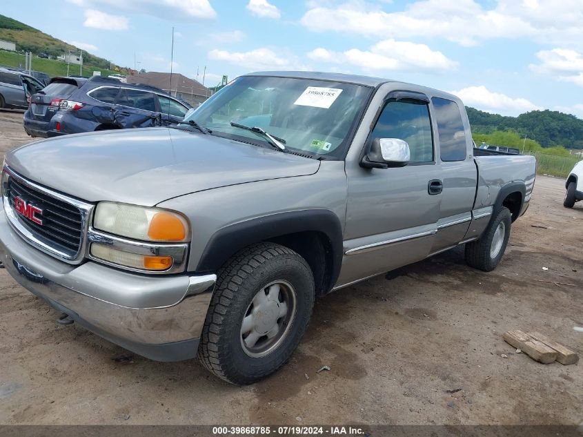 2000 GMC Sierra 1500 Sle VIN: 2GTEK19V4Y1254900 Lot: 39868785