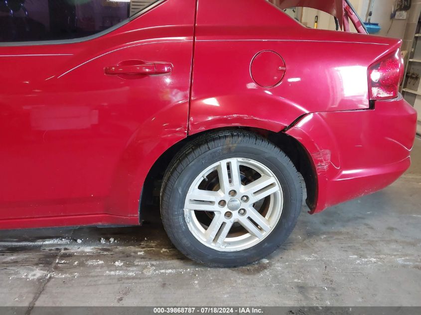 2011 Dodge Avenger Mainstreet VIN: 1B3BD1FB6BN526524 Lot: 39868787