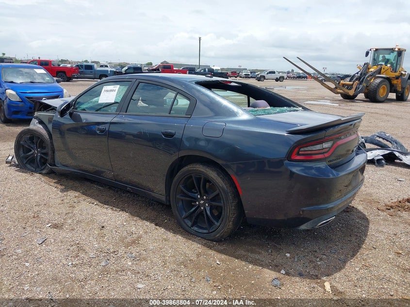 VIN 2C3CDXBG2JH335833 2018 DODGE CHARGER SXT RWD