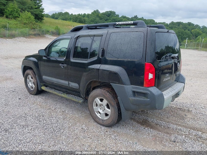 2005 Nissan Xterra S VIN: 5N1AN08W55C650815 Lot: 39868805