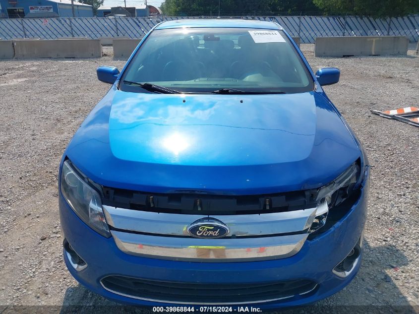 2012 Ford Fusion Sel VIN: 3FAHP0JAXCR411888 Lot: 39868844