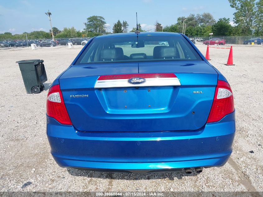2012 Ford Fusion Sel VIN: 3FAHP0JAXCR411888 Lot: 39868844