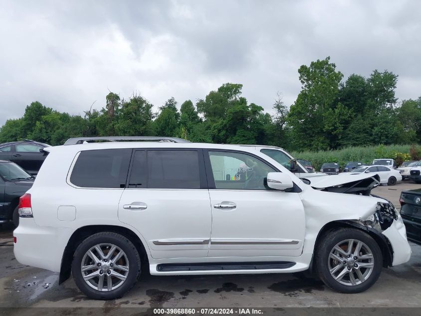 2013 Lexus Lx 570 VIN: JTJHY7AX9D4090633 Lot: 39868860