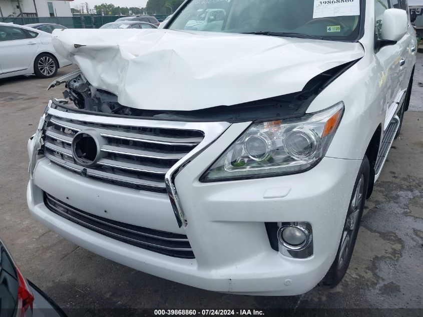 2013 Lexus Lx 570 VIN: JTJHY7AX9D4090633 Lot: 39868860