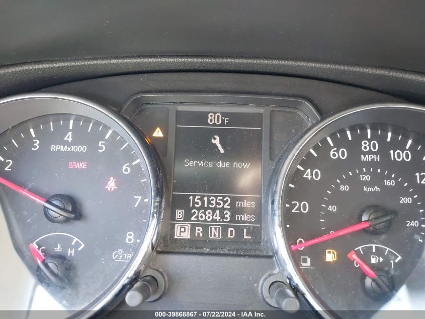 2012 Nissan Rogue Sv W/Sl Pkg VIN: JN8AS5MT3CW269700 Lot: 39868867