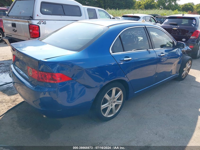 2004 Acura Tsx VIN: JH4CL96844C032006 Lot: 39868873