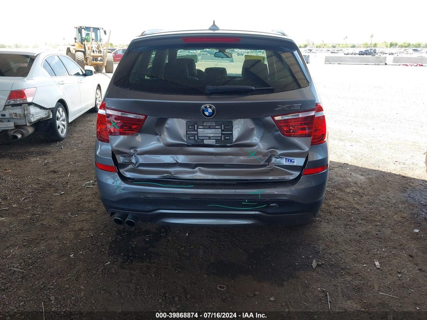 2017 BMW X3 Sdrive28I VIN: 5UXWZ7C51H0T44074 Lot: 39868874