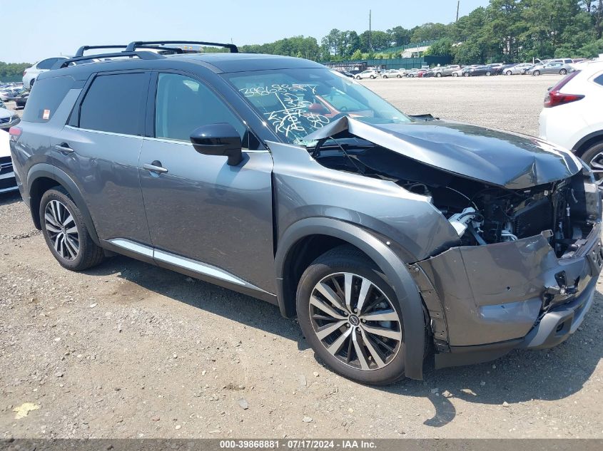 2023 Nissan Pathfinder Platinum 4Wd VIN: 5N1DR3DK5PC247443 Lot: 39868881