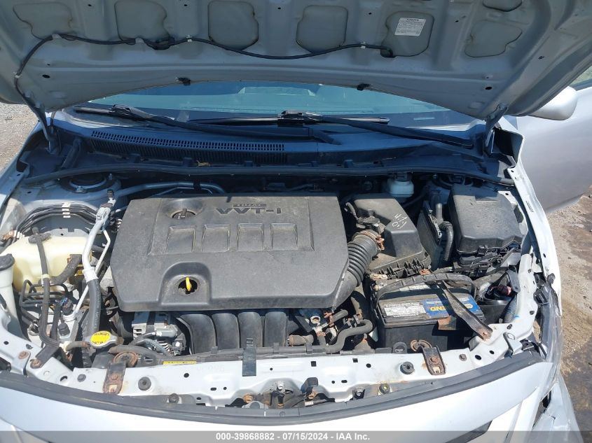 2011 Toyota Corolla S VIN: 2T1BU4EE2BC705741 Lot: 39868882