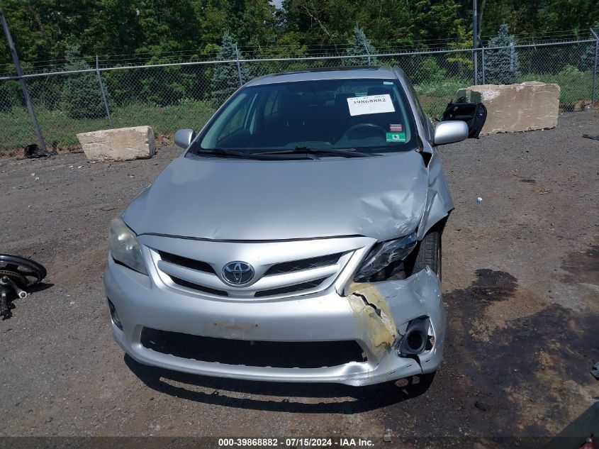 2011 Toyota Corolla S VIN: 2T1BU4EE2BC705741 Lot: 39868882