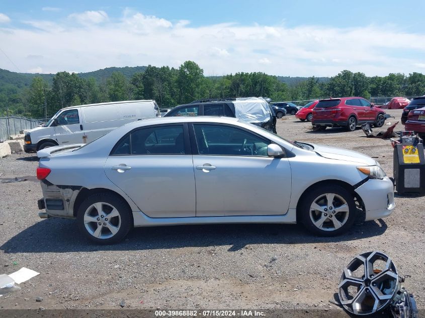 2011 Toyota Corolla S VIN: 2T1BU4EE2BC705741 Lot: 39868882